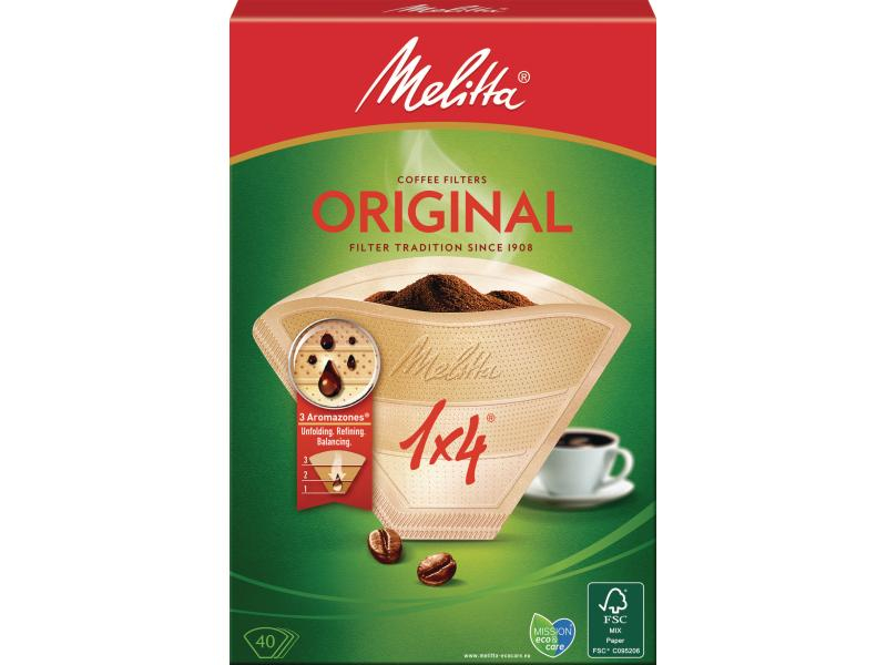 Melitta Filtertüte Original 1x4 40 Stück