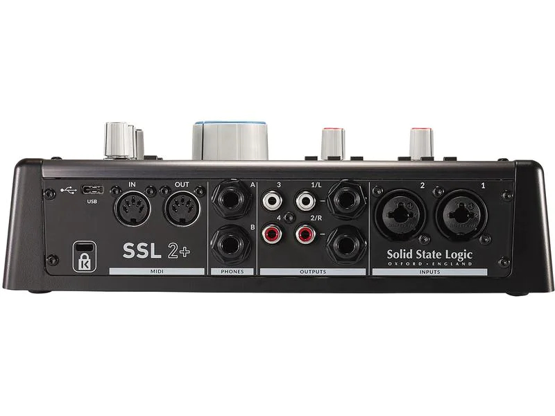 Solid State Logic Audio Interface SSL 2+, Mic-/Linekanäle: 2, Abtastrate: 192 kHz, Samplingtiefe: 24 bit