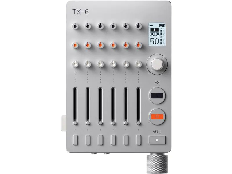 Teenage Engineering DJ-Mixer TX-6, Bauform: Andere, Signalverarbeitung: Digital, Anzahl Kanäle: 6