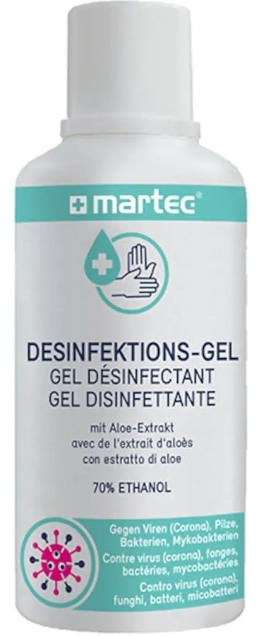 MARTEC Desinfektionsmittel 500ml 33028 Handgel, mit Aloe-Vera