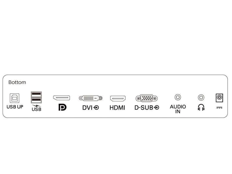 Philips 222B9T/00 Touch, 21.5 Zoll LED, 1920 x 1080 Pixel Full HD, 16:9, DVI VGA HDMI USB, Schwarz