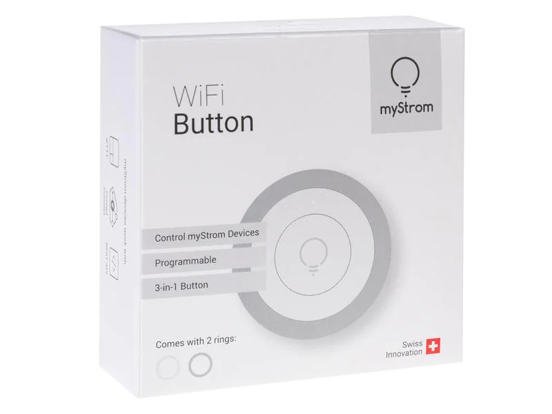 myStrom WLAN-Wandsender WiFi Button WLAN Sender, WLAN Wandsender