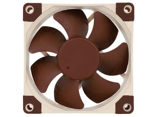 Gehäuselüfter Noctua NF-A8 FLX, 80x80x25mm, 12V, 16.1dBA, 50.4m3/h, 3Pin Anschluss, 2000rpm,