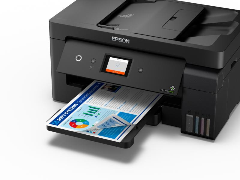 Epson Multifunktionsdrucker EcoTank ET-15000, Farbe Tintenstrahl Drucker, A3, 17 Seiten pro Minute, Drucken, Scannen, Kopieren, Fax, Duplex und WLAN