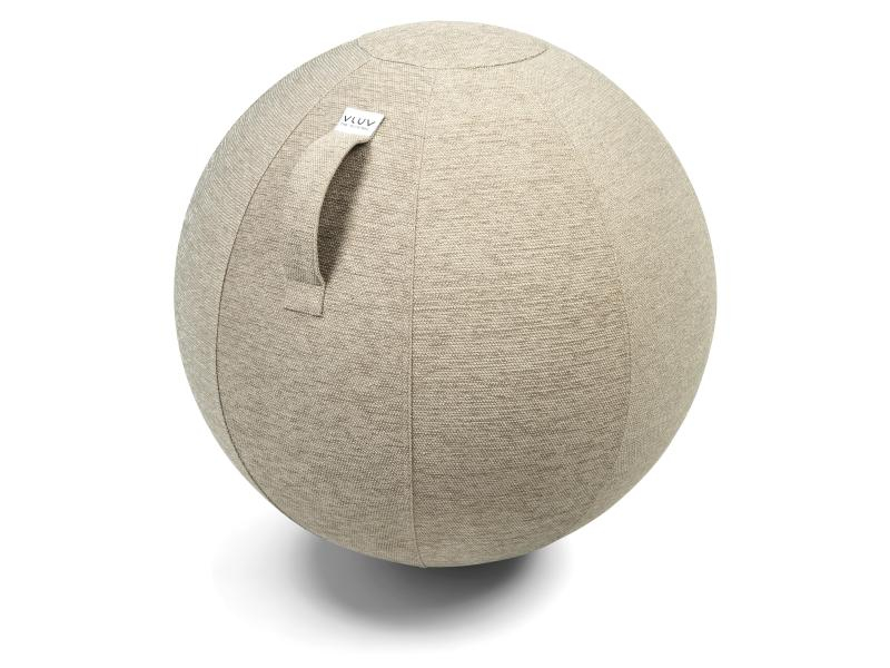 VLUV Sitzball Stov Kiesel, Ø 60-65 cm, Natürlich Leben: Keine Besonderheiten, Umweltzertifikate: Keine Zertifizierung, Breite: 65 cm, Höhe: 65 cm, Tiefe: 65 cm, Material: Polyester