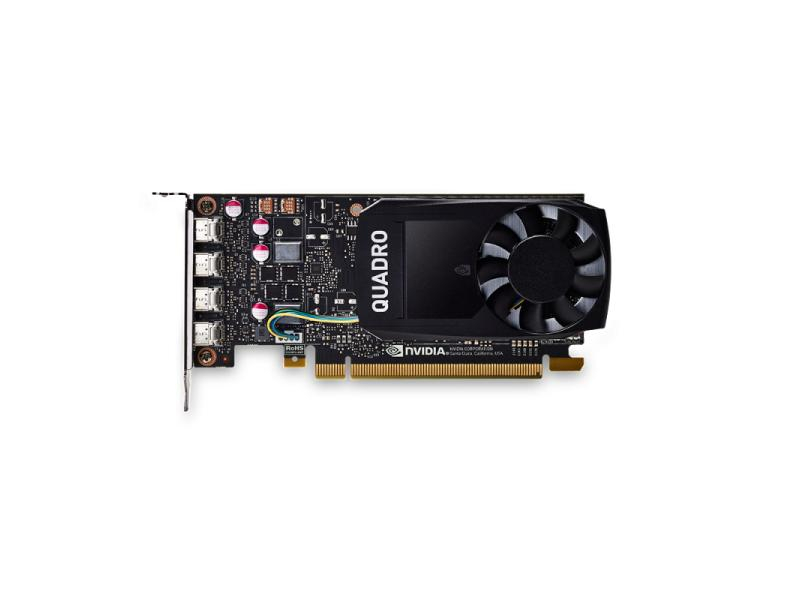 PNY Grafikkarte NVIDIA Quadro P1000 V2 SB 4 GB OEM, Grafikkategorie: Professional/CAD, Formfaktor: Low-Profile, Slot Belegung: Single Slot, Grafikspeicher Grösse: 4 GB, Kühlungstyp: Aktiv, Schnittstelle Grafikkarte: PCI Express 3.0 x16