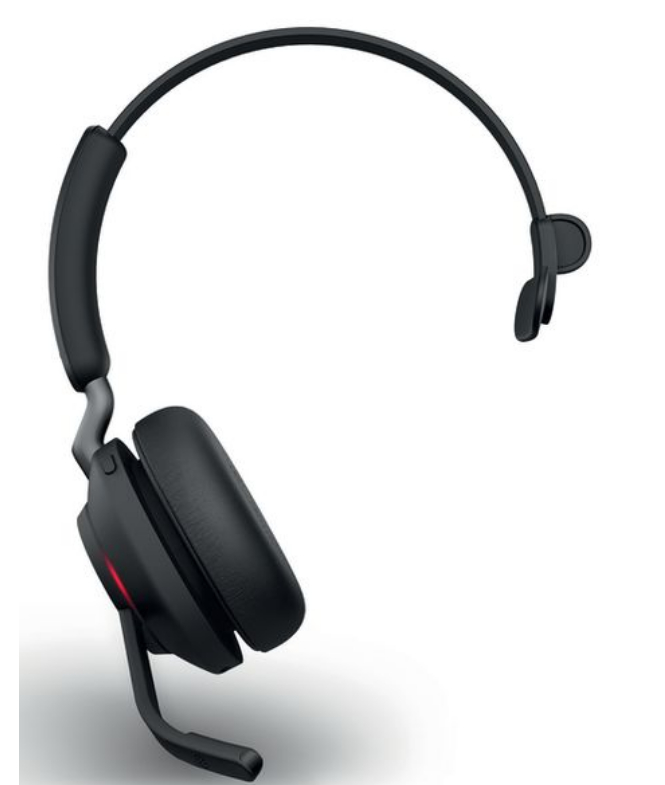 Jabra Headset Evolve2 65 Mono MS Schwarz, USB-A, Ausstattung Mikrofon: Noise Cancelling, Trageweise: Mono, Skype for Business, Verbindung zum Endgerät: Bluetooth; USB, Tragestil: Überkopfbügel, Trageform: On-Ear, Geeignet für: Büro; Home Office; Mobi