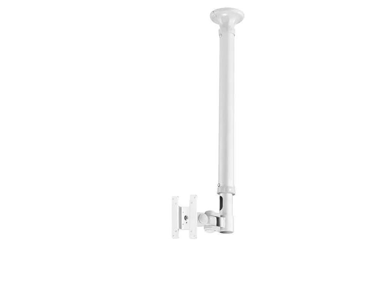 FPMA-C100WHITE 10-26" NewStar Flatscreen Ceiling Mount (Height: 79-129 cm) White