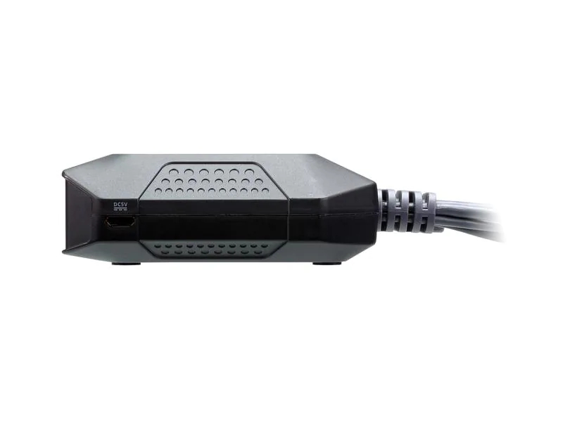 Aten KVM Switch CS22H 4K 60 Hz, KVM-Art: Lokal, Anzahl Geräte: 2, Konsolen Ports: HDMI Typ A, 3.5 mm Kopfhöreranschluss, USB 2.0, 3.5 mm Mikrofoneingang, Computer Ports: USB 2.0, 3.5 mm Kopfhöreranschluss, HDMI Typ A, 3.5 mm Mikrofoneingang, Montage: D