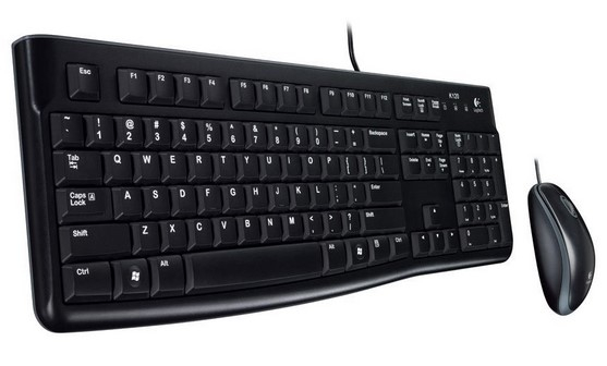 Logitech Tastatur-Maus-Set MK120 RUS