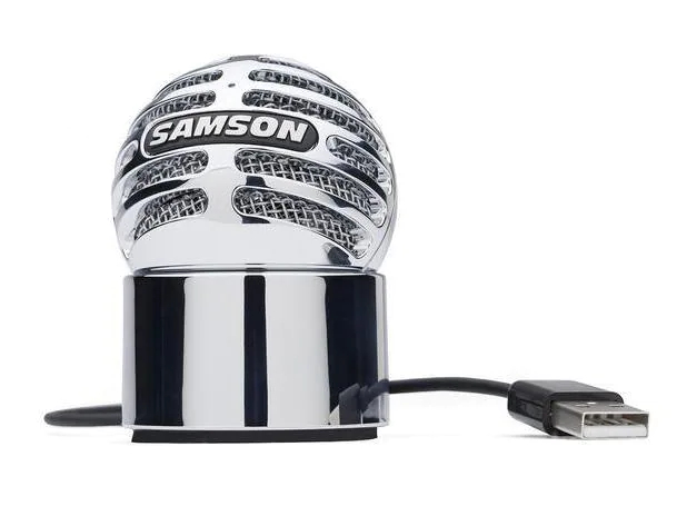 SAMSON Meteorite USB Microphone SAMETEORITE chrome