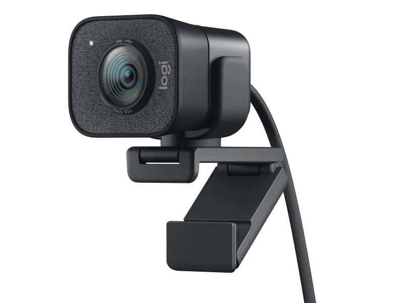 Logitech Webcam StreamCam Grafit, Eingebautes Mikrofon, Schnittstellen: USB Typ C, Webcam Auflösung: 1920 x 1080 (Full HD)