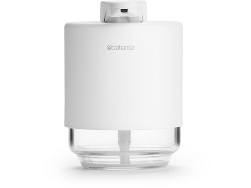 Brabantia Seifenspender Mindset 200 ml, Weiss, Fassungsvermögen: 200 ml, USB-Schnittstelle: Nein, Detailfarbe: Weiss, Wandmontage: Nein, Sensor-Technik: Nein