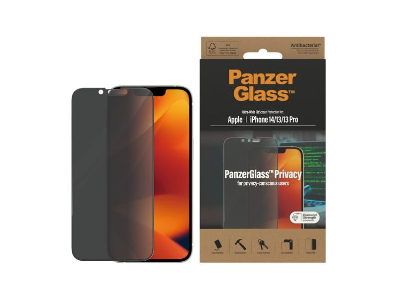 Panzerglass Displayschutz Ultra Wide Fit Privacy iPhone 14