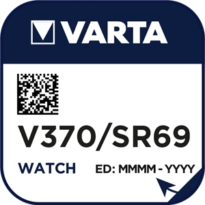 Varta Knopfzelle V370 1 Stück (SR69)