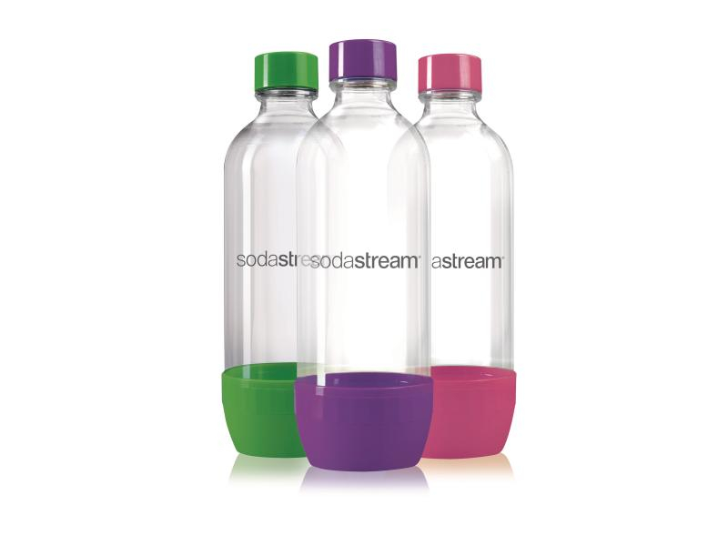 Sodastream Flasche 1.0 l Triopack Sommer, Zubehörtyp: Flasche, passt zu allen SodaStream Geräten (ausser Crystal)