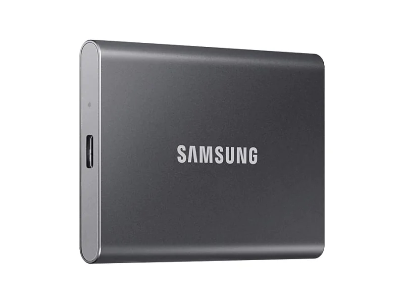 SAMSUNG MEMORY SSD Portable T7 1TB MU-PC1T0T/WW USB 3.1 Gen. 2 Titan Grey