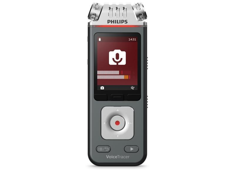 Philips Portable Recorder Digital Voice Tracer DVT7110, Produkttyp: Stereo Recorder