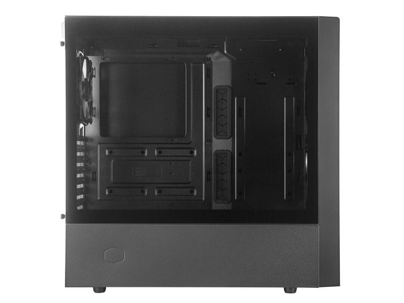 Cooler Master PC-Gehäuse MasterBox NR600, Farbe: Schwarz, Anzahl Lüfterplätze: 6, Sichtfenster, Gehäuse Bauart: Mid-Tower, Unterstützte Mainboards: ATX; Micro-ATX; Mini-ITX