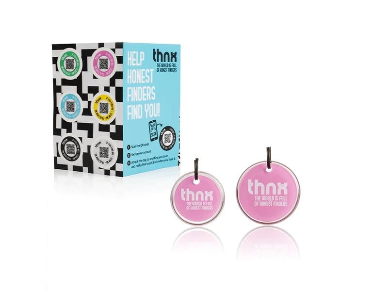 thnxtags Smart Travel Pack Pink, Verbindungsmöglichkeiten: Keine, Verbindungsreichweite Max.: 0 m, System-Kompatibilität: Thnx Tags App