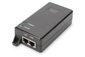 PoE+ Injector, 802.3at,30 Watt DIGITUS PoE+ Injector, 802.3at, 10/100/1000 Mbps Output max. 48V, 30W  NMS