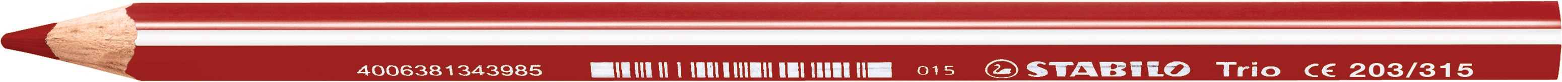 STABILO Farbstift ergonomisch 4,2mm 203/315 Trio dick kirschrot