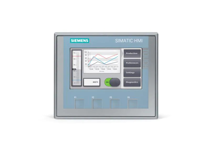 Siemens SIMATIC HMI, KTP400 Basic Bedienen & Beobachten, Serie: Logo! 8, Display vorhanden, Versorgungsspannung: 24 V, Produkttyp: Display