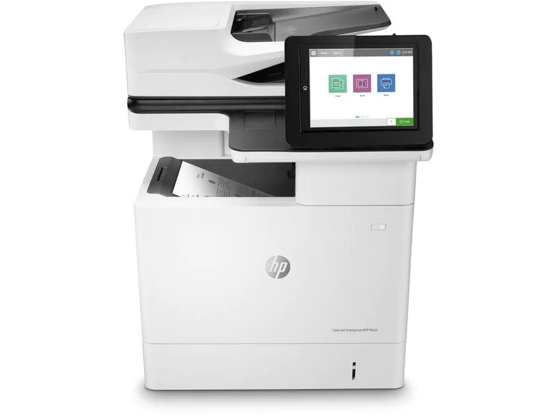 Hewlett-Packard HP LaserJet Enterprise MFP M635h, Schwarzweiss Laser Drucker, A4, 61 Seiten pro Minute, Drucken, Scannen, Kopieren, Duplex