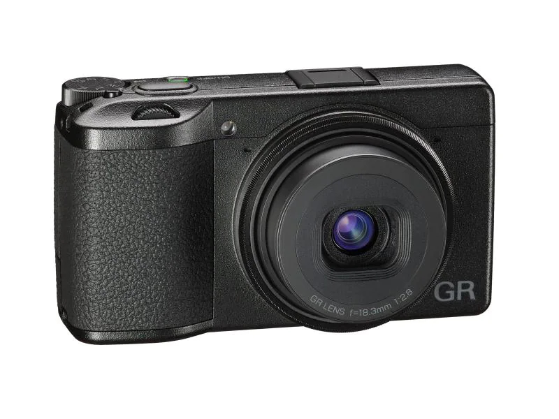 Ricoh Fotokamera GR III, Kompaktkamera, 3 Zoll LCD, 24.24 MP, 1920 x 1080 Pixel, SD-SDHC-SDXC, Schwarz