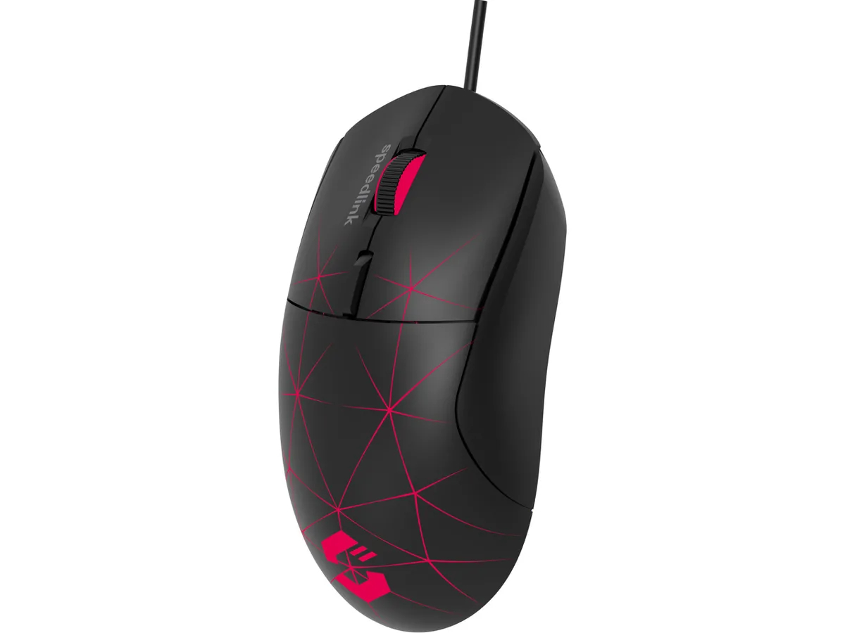 SPEEDLINK CORAX Gaming Mouse, Wired SL-680003-BK Black