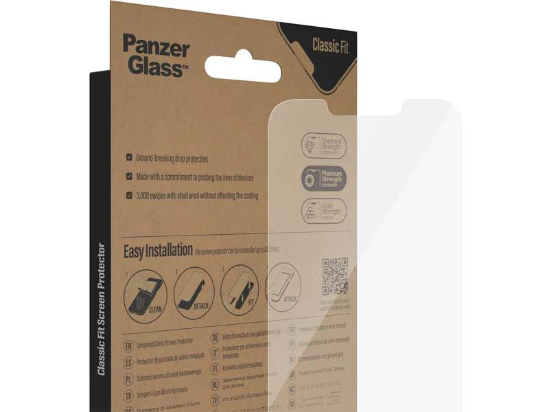 Panzerglass Displayschutz Classic Fit iPhone 14