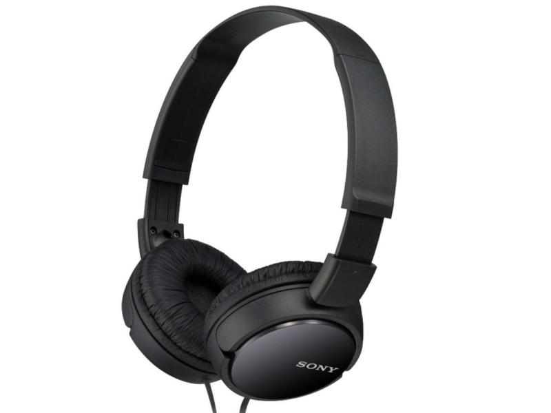 Sony On-Ear Kopfhörer MDRZX110B Schwarz, Verbindungsmöglichkeiten: Kabelgebunden, Impedanz: 24 ?, Kopfhörer Trageform: On-Ear, Kopfhörer Bauform: Geschlossen, Einsatzbereich: Lifestyle, Kopfhörer Ausstattung: Keine weitere Ausstattung