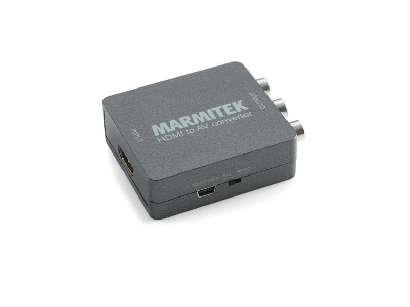 Marmitek Converter Connect HA13, Übertragungsart: Kabelgebunden, Anschluss Seite A: HDMI, Anschluss Seite B: Scart; Cinch