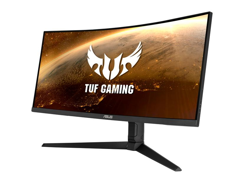 ASUS Monitor TUF Gaming VG34VQL1B, Bildschirmdiagonale: 34 ", Auflösung: 3440 x 1440 (UWQHD), Paneltyp: VA, Bildschirmoberfläche: Entspiegelt, Farbraum: sRGB, DCI-P3, USB-Hub: Ja