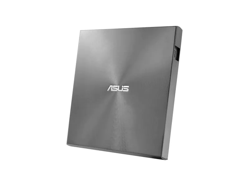 ASUS DVD-Brenner SDRW-08U9M-U/SIL/G silber Aufnahmemechanismus: Tray, Lesbare Medien: CD, DVD, Schreibbare Medien: CD, DVD, Farbe: Silber, Schnittstellen: USB 2.0, Verpackungsart: Retail, Laufwerk Formfaktor: Slimline, M-Disc support