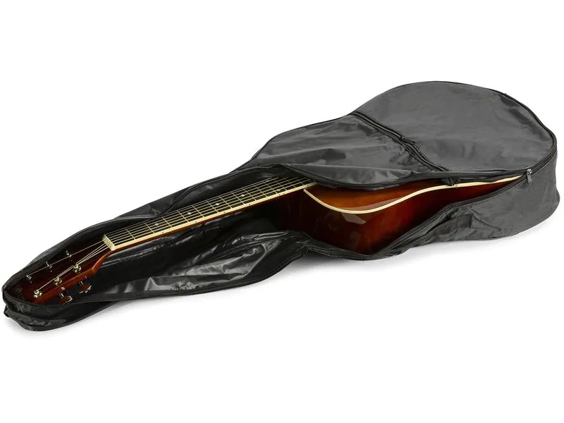 MAX Westerngitarre SoloJam Set Dark Natural, Ausführung: Rechtshänder, Decke: Linde, Griffbrett: Palisander, Saitenanzahl: 6-Saiter, Mensur: 4/4 / 63 - 65 cm