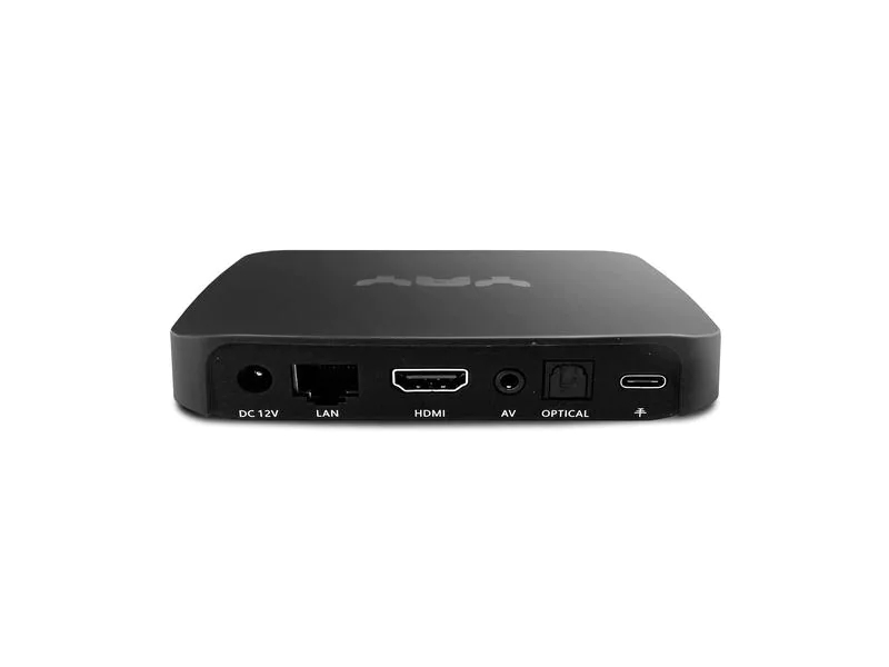 VU+ YAY GO, Speichererweiterungs-Typ: Kein, Max. Auflösung: 3840 x 2160 (Ultra HD 4K), Schnittstellen: HDMI, RJ-45 (LAN), Toslink, USB, USB Typ C, 3,5 mm Klinke, Bluetooth, LAN: Ja, Bluetooth: Ja, WLAN: Nein