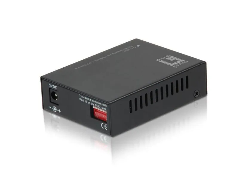 LevelOne Medienkonverter GVT-2000, Reichweite: 0 km, Anwendungsbereich: Small/Medium Business, Home, Datendurchsatz: 1000 Mbit/s, Transmission: SFP Modul, Schnittstellen: SFP, RJ-45 (1000Mbps), Stromversorgung: Externes Netzteil