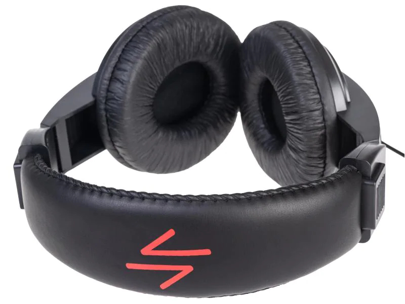 Sovanos Over-Ear-Kopfhörer SVH100-BK Schwarz, Verbindungsmöglichkeiten: Kabelgebunden, Farbe: Schwarz, Impedanz: 32 ?, Kopfhörer Trageform: Over-Ear, Kopfhörer Bauform: Geschlossen, Einsatzbereich: Bühnen-Monitoring; Studio & Broadcast; DJ; HiFi & TV