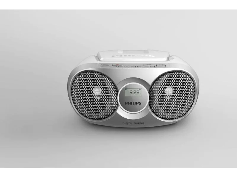 Philips Radio/CD-Player AZ215 Silber