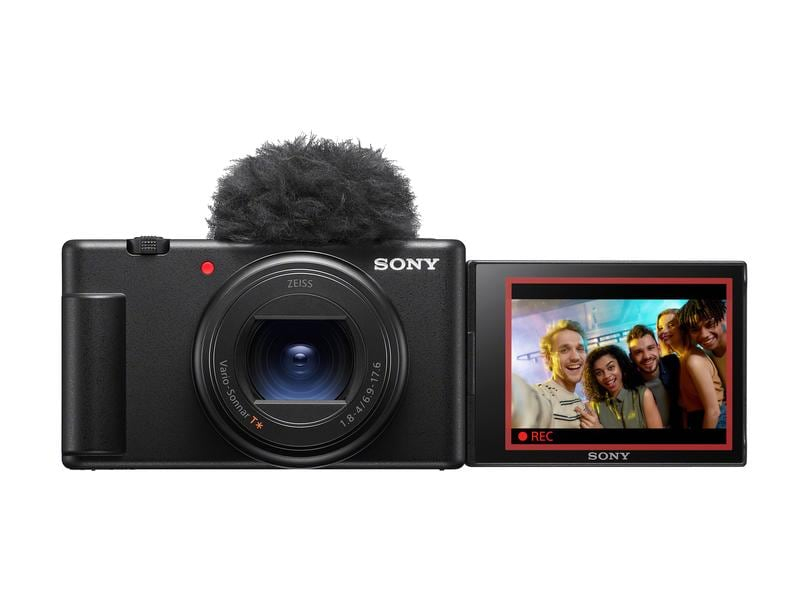 Sony Fotokamera ZV-1 II, Bildsensortyp: CMOS, Bildsensor Auflösung: 20.1 Megapixel, Widerstandsfähigkeit: Keine, Speicherkartentyp: SD, Memory Stick Duo, Bauform Kamera: Digitalkamera, GPS: Nein