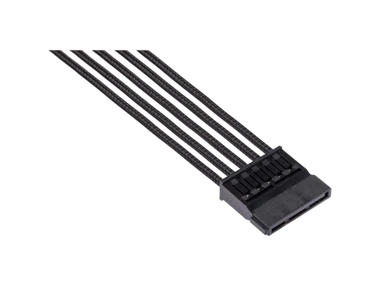 Corsair Stromkabel Premium Pro-Kit Typ 4 Gen 4 Schwarz, Kabeltyp: Kabelsatz, Stromanschluss Seite A: 24-Pin (ATX); 8 Pin EPS; 8 Pin (6+2); SATA, Stromanschluss Seite B: 24-Pin (ATX); 8 Pin EPS; 8 Pin (6+2); SATA, Kabellänge: 61 cm, Schwarz