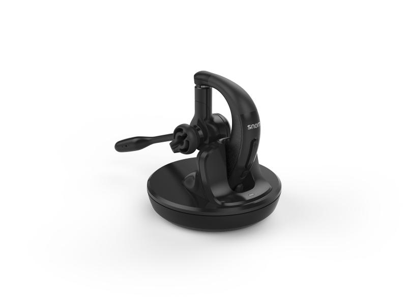 snom Headset A150, Ausstattung Mikrofon: Noise Cancelling, Trageweise: Mono, Verbindung zum Endgerät: DECT, Tragestil: Ohrbügel, Trageform: In-Ear, Geeignet für: Büro, Kompatibel zu Snom-Tischtelefonen, mit A230 USB Dongle (im Lieferumfang)