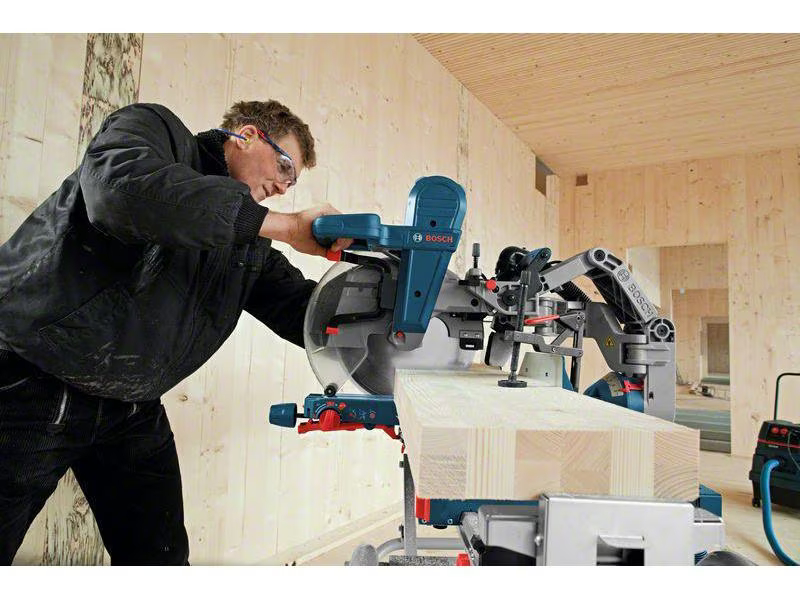 Bosch Professional Kapp- und Gehrungssäge GCM 12 GDL, Ausstattung: Keine, Für Material: Holz, Kunststoff, Set: Nein, Produktkategorie: Kapp- und Gehrungssäge, Werkzeugaufnahme: Spindelarretierung, Spannung: 230 V