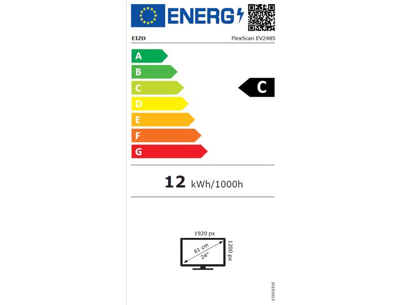 EV2485 SWISS EDITION-WHITE 24.1IN 1920 X 1200 PIXEL  NMS IN MNTR