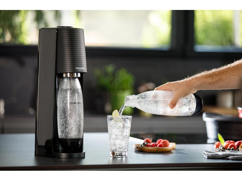 Sodastream Wassersprudler Terra Schwarz