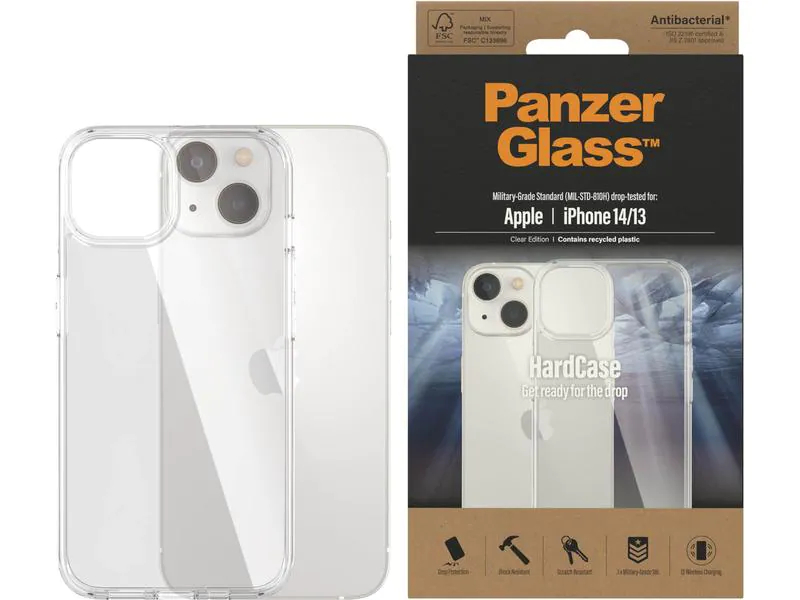 Panzerglass Back Cover Hard Case iPhone 14 Transparent