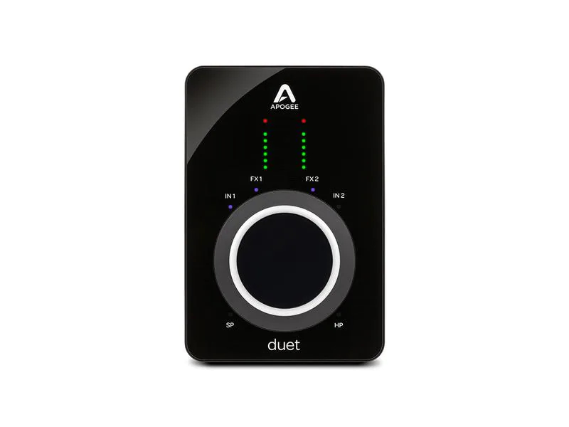 Apogee Audio Interface Duet 3, Mic-/Linekanäle: 2, Abtastrate: 192 kHz, Samplingtiefe: 24 bit