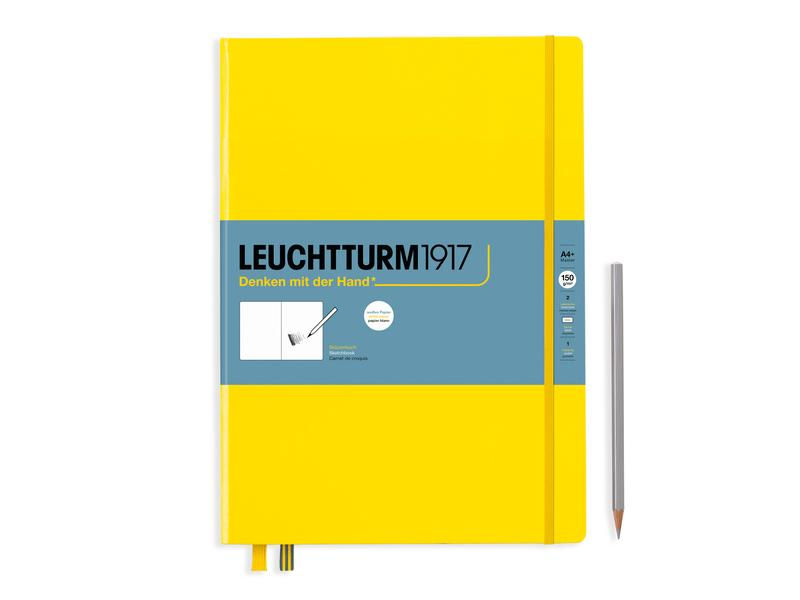 Leuchtturm Malbuch Master A4 + Zitrone, Papierformat: A4 +, Produkttyp: Malbuch, Anwender: Erwachsene