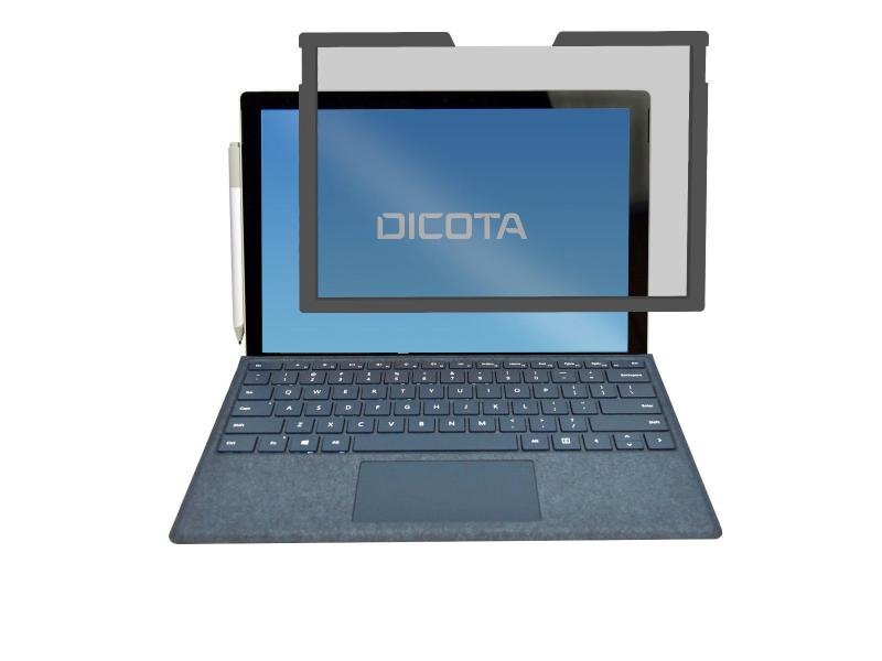 DICOTA Tablet-Schutzfolie Secret 2 Way Surface Pro 4 / 2017, Bildschirmdiagonale: 12.3 ", Tablet Kompatibilität: Surface Pro 4; Surface Pro, Folien Effekt: Blickschutz von 2 Seiten; Magnetisch, Verpackungseinheit: 1 Stück